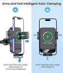 MOKPR 15W Fast Wireless Car Charger Mount