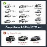 Ecotome Tesla to J1772 Level 2 Adapter