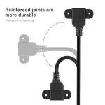 5ft USB Male to Female Charging Cable for EVs