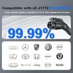 32Amp Level 2 Home EV Charger with 25ft Cable