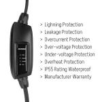 Duosida 16A Level 2 Portable EV Charger