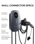 MAXOAK Level 2 EV Charger - 16A to 50A Output