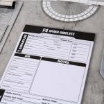 Wireless Pilot Kneeboard Notepad - 3 Pack