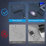 Coiled USB-C Charger Cable for Samsung Devices 2-Pack