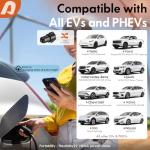 48Amp Level 2 Smart EV Charger with Wi-Fi