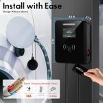 48Amp Level 2 Smart EV Charger with Wi-Fi