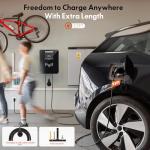 48Amp Level 2 Smart EV Charger with Wi-Fi
