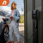 48Amp Level 2 Smart EV Charger with Wi-Fi
