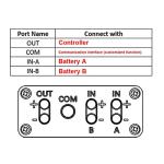 Dual Connector Battery Adapter for Electric Vehicles