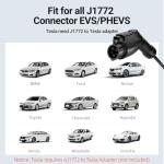 Portable 16A EV Charger with 25FT Cable