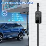 40A Portable EV Charger with 25ft Cable