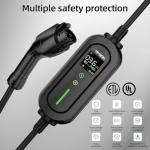 Portable 16A EV Charger with 25FT Cable
