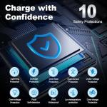 MACARLON 25ft Portable Level 1 & 2 EV Charger