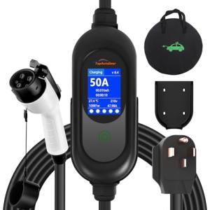 TopAutoGear 50Amp Level 2 Portable EV Charger