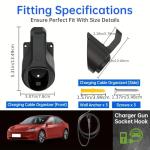 Tesla Charging Cable Organizer - Wall Mount Holder