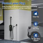 Anina Wall Mount EV Charger Holder for SAE J1772