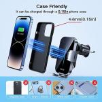 Weetla Wireless Car Charger with Auto-Clamping Mount