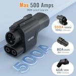 Tesla Supercharger to CCS1 Charging Adapter 500A