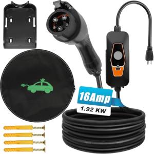 Orceed 16Amp Portable EV Charger with 16.5FT Cable