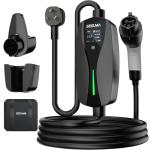 Portable 24Amp Level 2 EV Charger with 25FT Cord