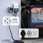 LENZ 40 Amp Level 2 Wall-Mounted EV Charger