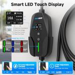 Adjustable Level 1&2 EV Charger - 16Amp Home Charger