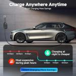 Adjustable Level 1&2 EV Charger - 16Amp Home Charger