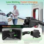 NACS to CCS Adapter for Fast EV Charging