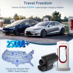 Tesla Supercharger to CCS1 Adapter for EVs