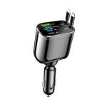 Ankuee 4-in-1 Retractable Car Charger Adapter