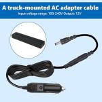 Brother PocketJet 12V Car Charger Cable