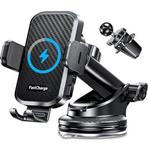 CHGeek 15W Wireless Car Charger with Phone Holder