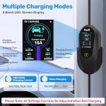 Portable Level 1 & 2 EV Charger with Smart App