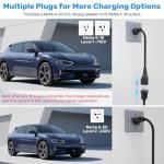 Portable Level 1 & 2 EV Charger with Smart App