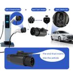 32A Type 2 to Type 1 EV Charging Adapter
