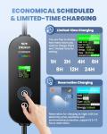 16A Adjustable EV Charger with NEMA Plug