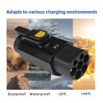 32A Type 2 to Type 1 EV Charging Adapter