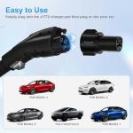 Tesla J1772 Charger Adapter, Fast Charging 80A