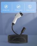 Leheyhey 21FT J1772 EV Charger Extension Cable
