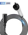 Leheyhey 21FT J1772 EV Charger Extension Cable