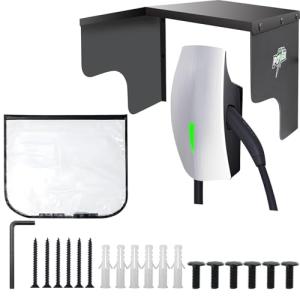 Outdoor Stainless Steel EV Charger Port Cover