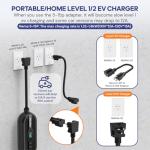 AIMILER 16A Portable Tesla EV Charger with WiFi