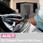 Outdoor Stainless Steel EV Charger Port Cover