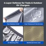 WOLFCAR Waterproof EV Charger Cover for Tesla