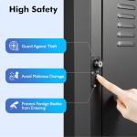 Lockable Waterproof Charging Station Box for EVs