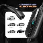 AIMILER 16A Portable Tesla EV Charger with WiFi