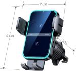JOYROOM Dual Coil Wireless Car Charger Mount
