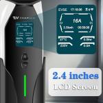 GUWIEYG Portable EV Charger, 16A, 25FT Cable