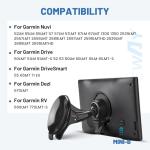 EWAY 13ft Mini USB Car Charger for Garmin GPS