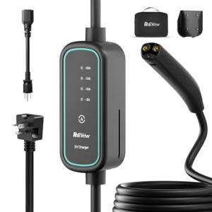 RhEVchar 16A Portable Tesla Charger with 25FT Cable